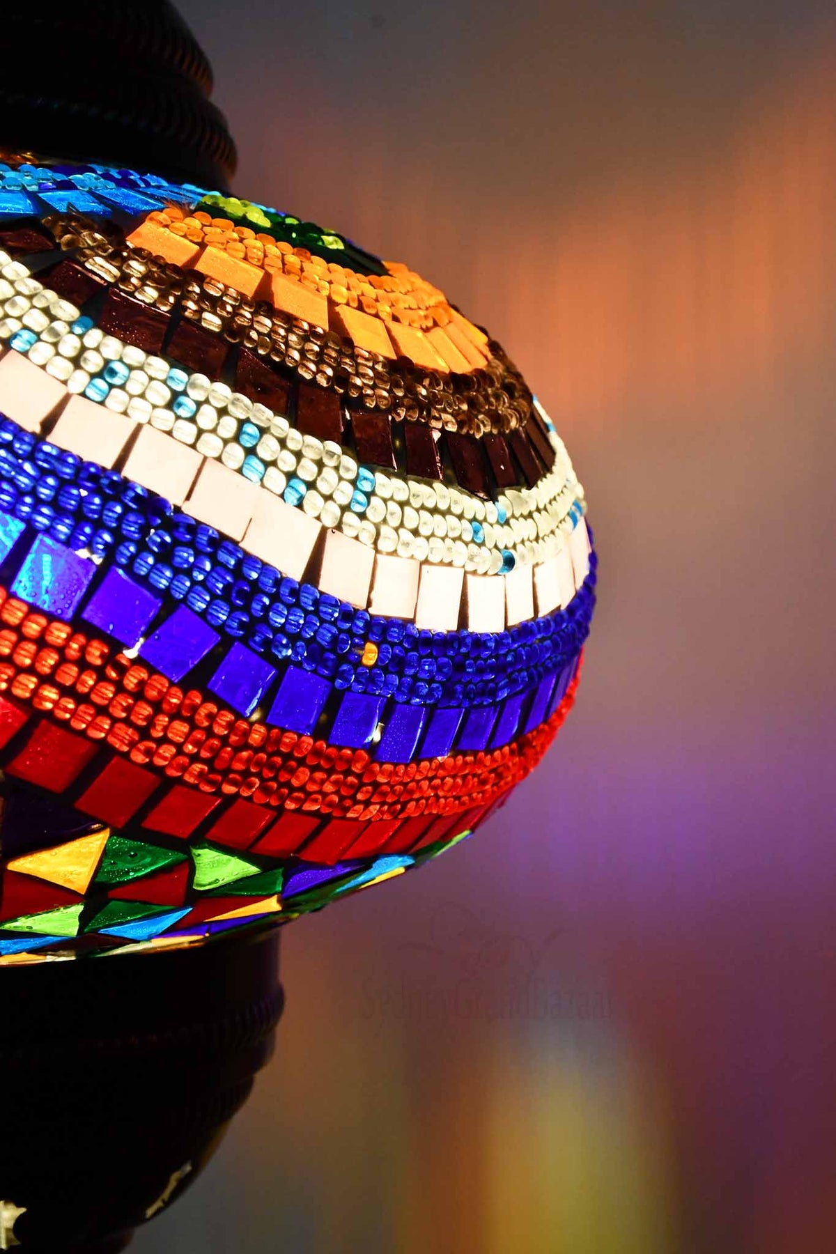 Turkish Pendant Light Multicoloured SGB Signature Design B4 Lighting Sydney Grand Bazaar 