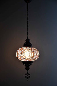 Turkish Pendant Light Purple Maroon Star Bead B4 Lighting Sydney Grand Bazaar 