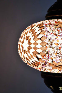 Turkish Pendant Light Purple Maroon Star Bead B4 Lighting Sydney Grand Bazaar 