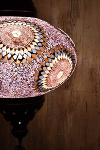 Turkish Pendant Light Purple Pink Circle B5 Lighting Sydney Grand Bazaar 