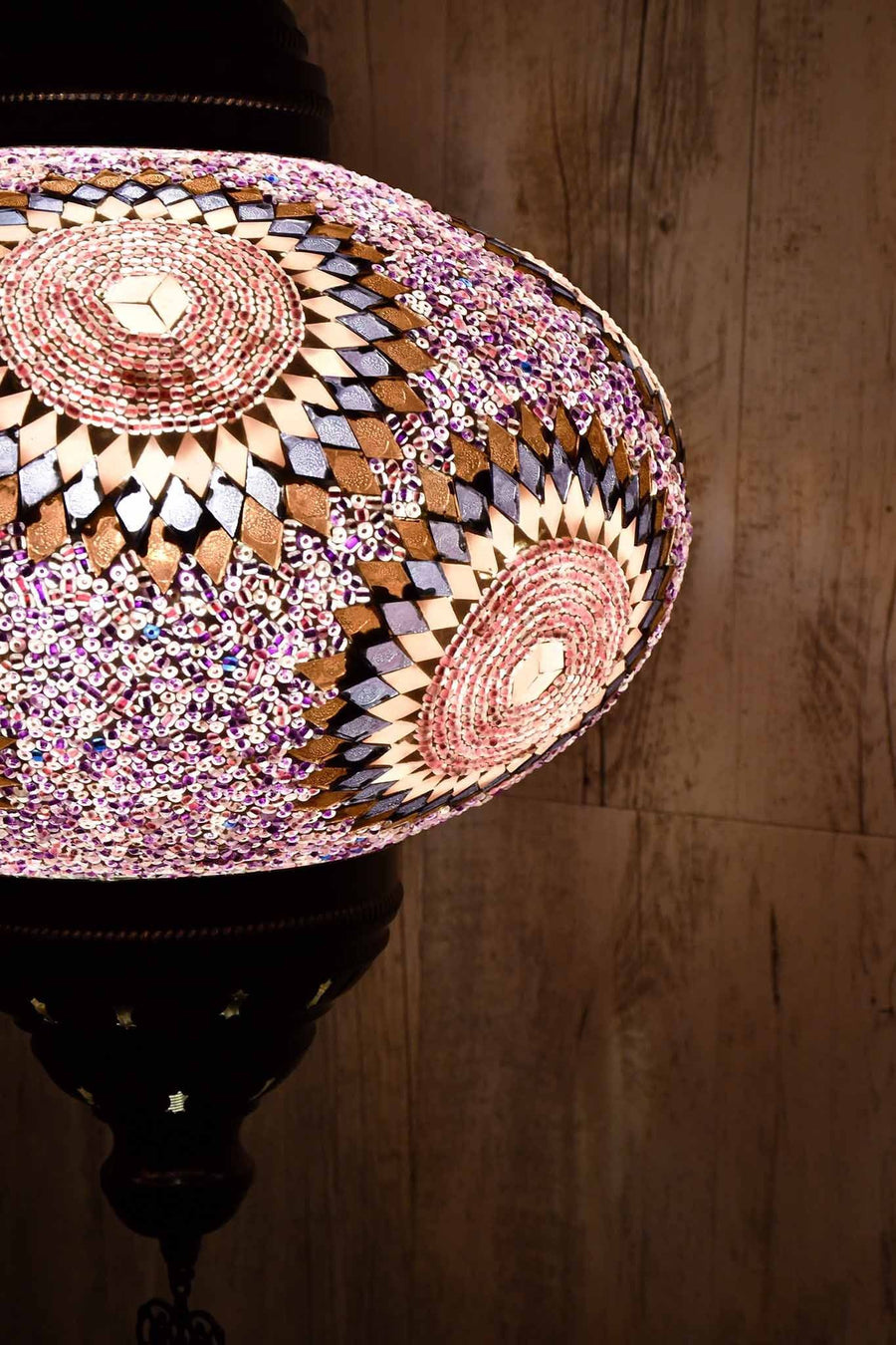 Pink hanging light discount