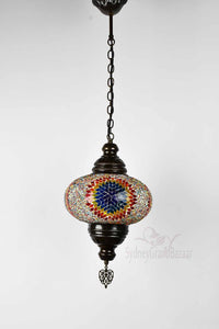 Turkish Pendant Light Rainbow Mosaic Star B4 Lighting Sydney Grand Bazaar 