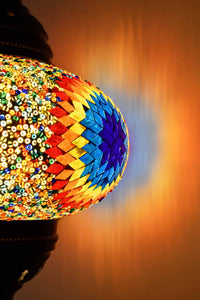 Turkish Pendant Light Rainbow Mosaic Star B4 Lighting Sydney Grand Bazaar 