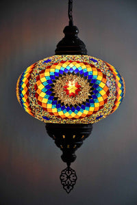 Turkish Pendant Light Rainbow Star Circle B5 Lighting Sydney Grand Bazaar 