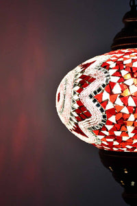 Turkish Pendant Light Red Pink Star B5 Lighting Sydney Grand Bazaar 