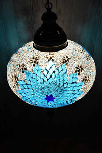 Turkish Pendant Light Turquoise Star B5 Lighting Sydney Grand Bazaar 