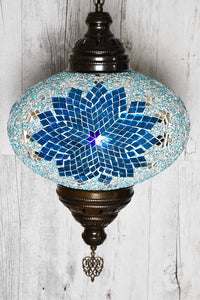 Turkish Pendant Light Turquoise Star B5 Lighting Sydney Grand Bazaar 