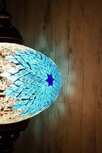 Turkish Pendant Light Turquoise Star B5 Lighting Sydney Grand Bazaar 