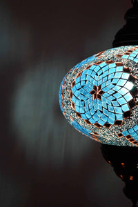 Turkish Pendant Light Turquoise Star Circle B5 Lighting Sydney Grand Bazaar 
