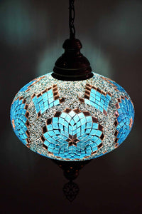 Turkish Pendant Light Turquoise Star Circle B5 Lighting Sydney Grand Bazaar 