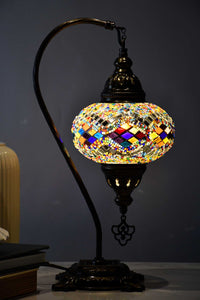 Turkish Table Lamp Colourful Beads Kilim Lighting Sydney Grand Bazaar 