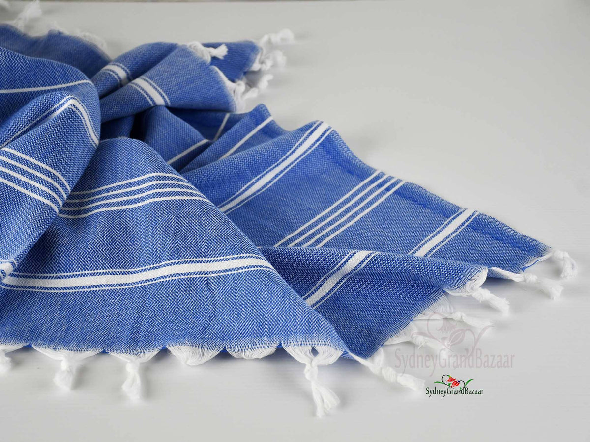 Turkish Tea Towel Classic Striped Set of 4 Collection 3 Turkish Towel Sydney Grand Bazaar 