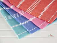 Turkish Tea Towel Classic Striped Set of 4 Collection 3 Turkish Towel Sydney Grand Bazaar 