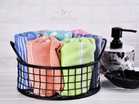 Turkish Tea Towel Classic Striped Set of 4 Collection 4 Turkish Towel Sydney Grand Bazaar 