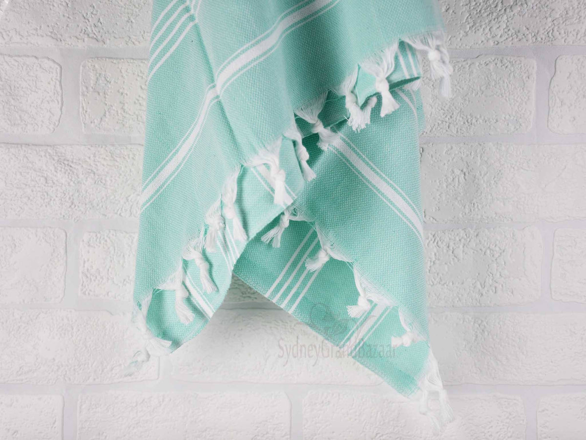 Turkish Tea Towel Classic Striped Set of 4 Collection 5 Turkish Towel Sydney Grand Bazaar 