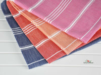 Turkish Tea Towel Classic Striped Set of 4 Collection 6 Turkish Towel Sydney Grand Bazaar 