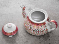Turkish Teapot Sedef Pink Daisy Ceramic Sydney Grand Bazaar 