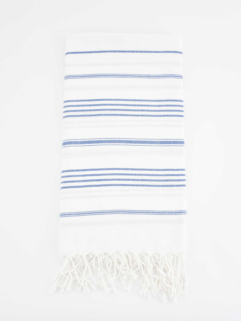 Turkish Towel Classic Striped Light Blue