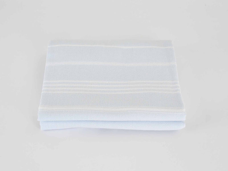 Turkish Towel Classic Striped Baby Blue Turkish Towel Sydney Grand Bazaar 