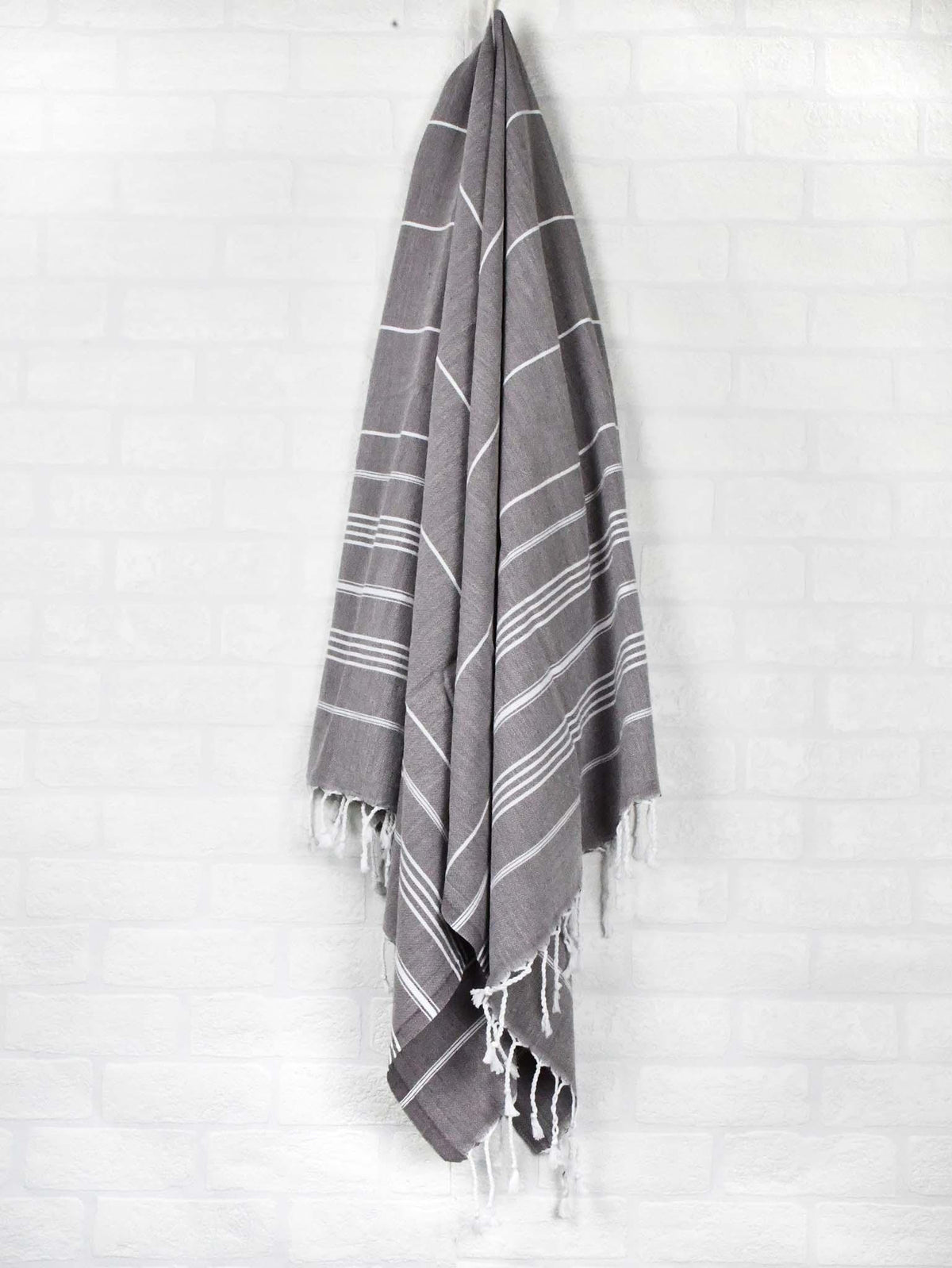 Turkish Towel Classic Striped Coffee Brown Turkish Towel Sydney Grand Bazaar 