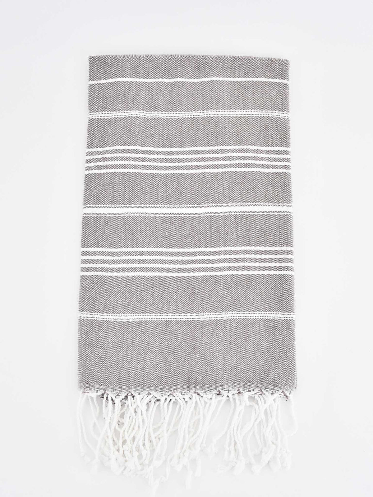 Turkish Towel Classic Striped Coffee Brown Turkish Towel Sydney Grand Bazaar 
