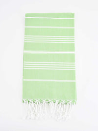Turkish Towel Classic Striped Leaf Green Turkish Towel Sydney Grand Bazaar 