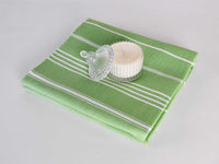 Turkish Towel Classic Striped Leaf Green Turkish Towel Sydney Grand Bazaar 