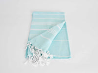 Turkish Towel Classic Striped Mint Turkish Towel Sydney Grand Bazaar 