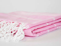 Turkish Towel Classic Striped Pink Turkish Towel Sydney Grand Bazaar 