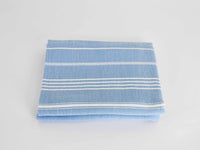 Turkish Towel Classic Striped Sky Blue Turkish Towel Sydney Grand Bazaar 