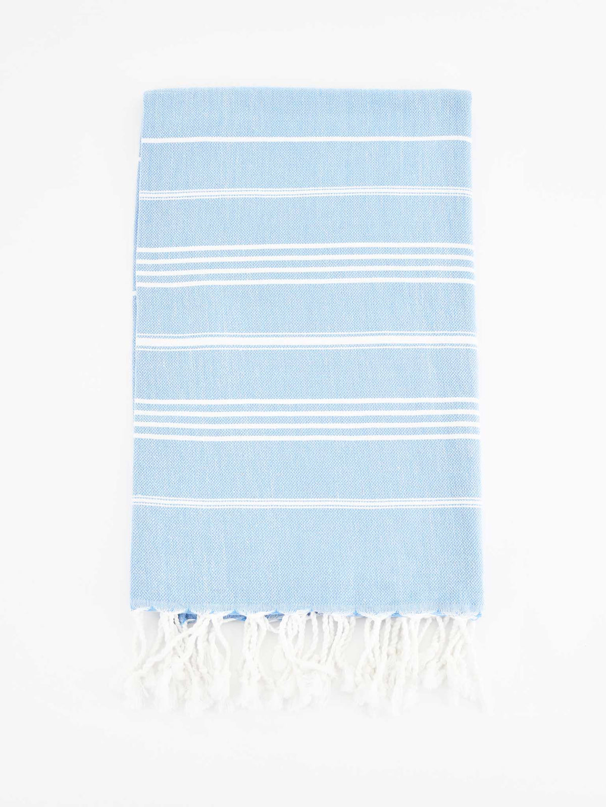 Turkish Towel Classic Striped Sky Blue Turkish Towel Sydney Grand Bazaar 