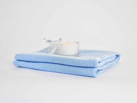 Turkish Towel Classic Striped Sky Blue Turkish Towel Sydney Grand Bazaar 