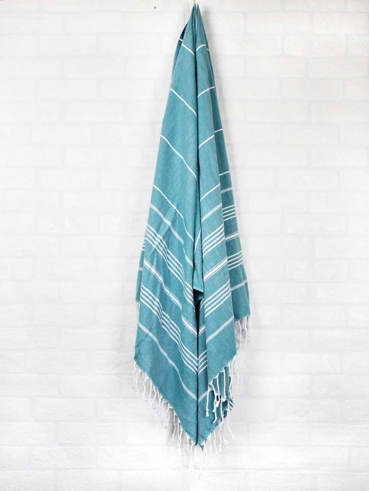 Turkish Towel Classic Striped Teal Green Turkish Towel Sydney Grand Bazaar 