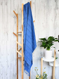 Turkish Towel Stonewashed Blue Turkish Towel Sydney Grand Bazaar 