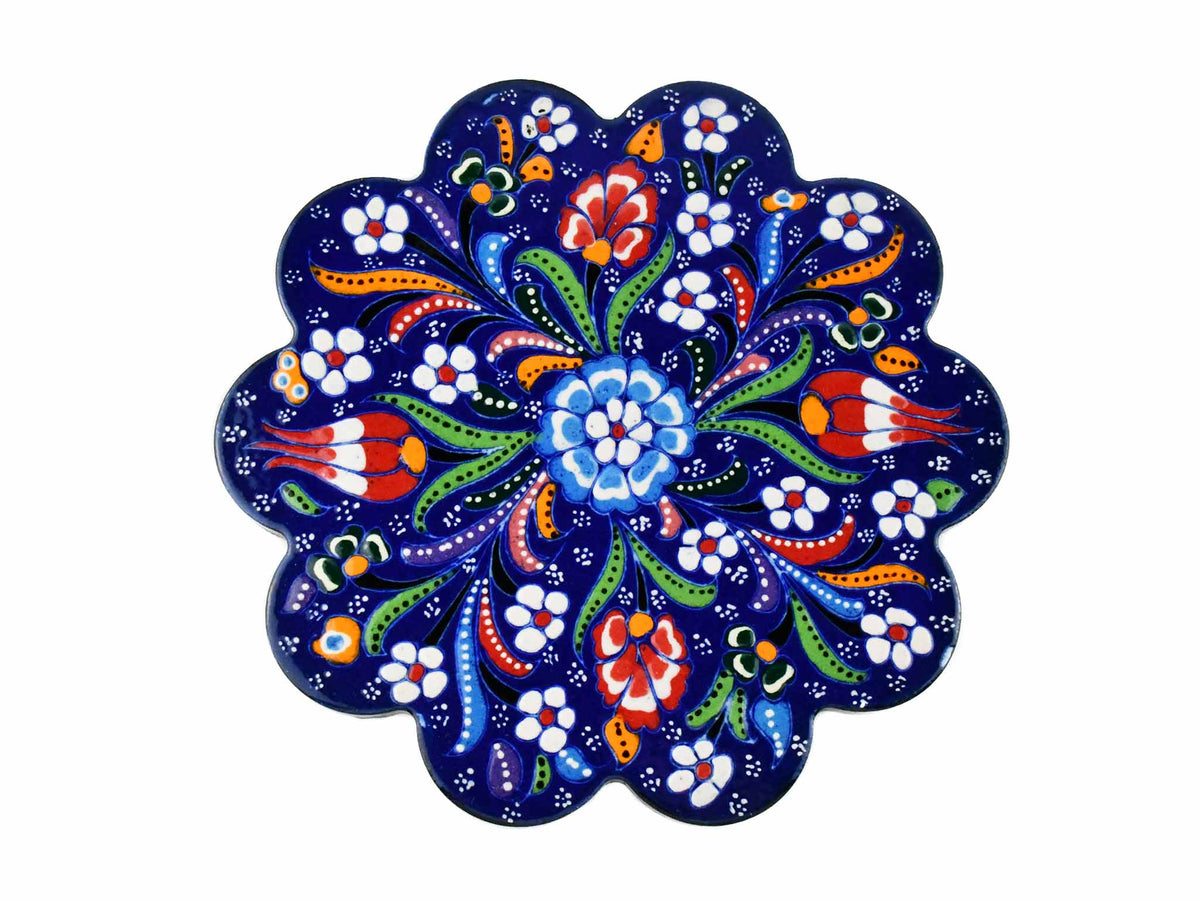 Turkish Trivet Flower Collection Blue Ceramic Sydney Grand Bazaar 2 