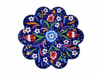 Turkish Trivet Flower Collection Blue Ceramic Sydney Grand Bazaar 2 