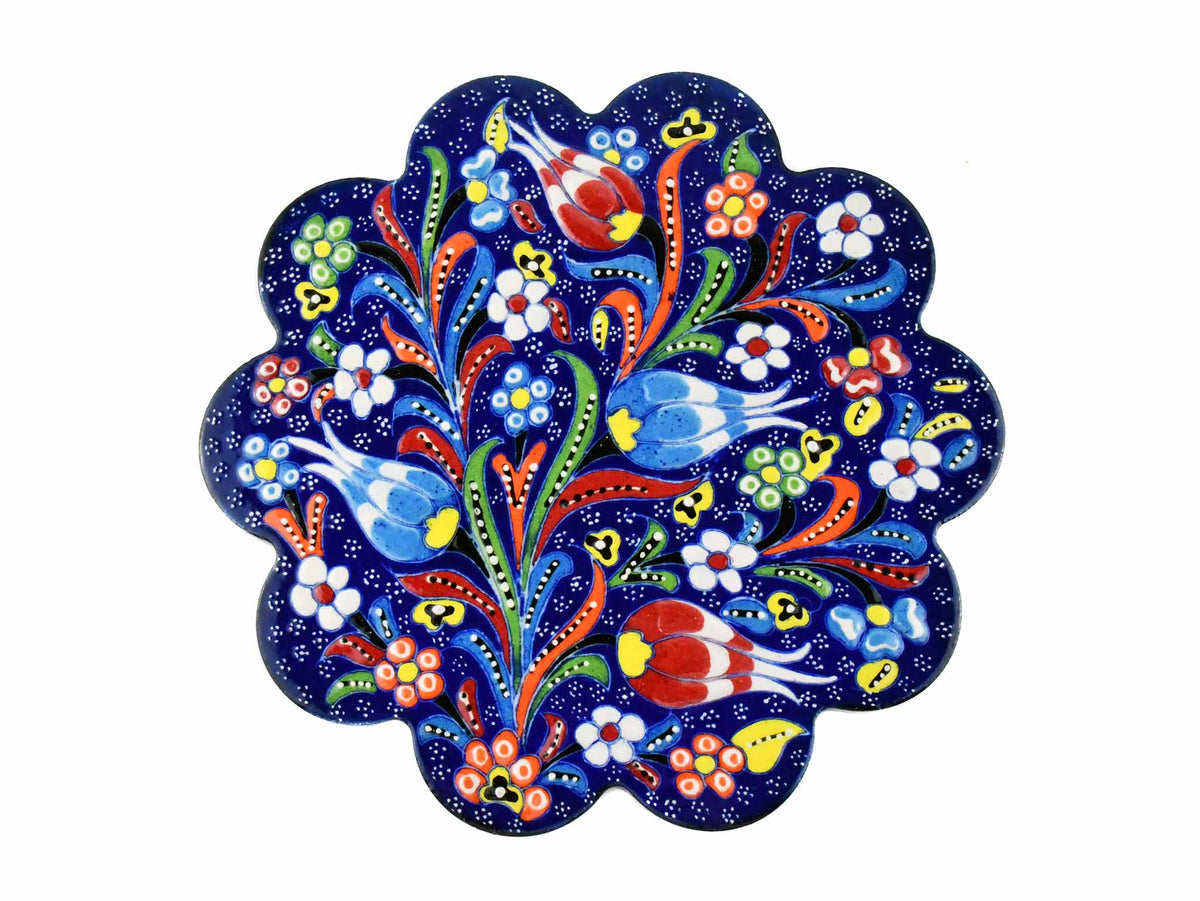 Turkish Trivet Flower Collection Blue Ceramic Sydney Grand Bazaar 12 