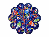 Turkish Trivet Flower Collection Blue Ceramic Sydney Grand Bazaar 13 
