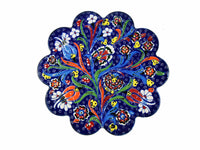 Turkish Trivet Flower Collection Blue Ceramic Sydney Grand Bazaar 9 