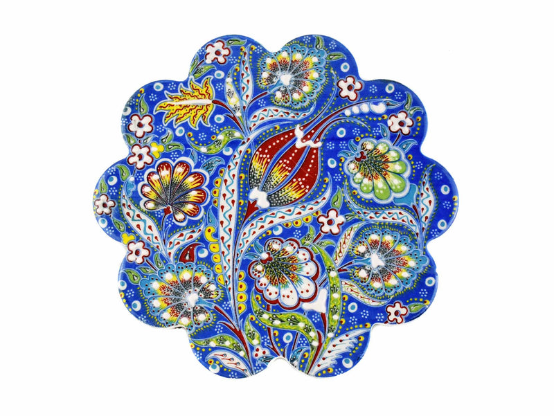 Turkish Trivet Ottoman Flower Collection Blue Ceramic Sydney Grand Bazaar 3 