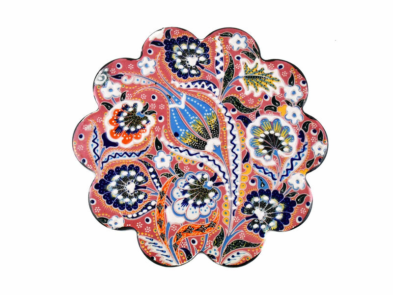 Turkish Trivet Ottoman Flower Collection Pink Ceramic Sydney Grand Bazaar 2 