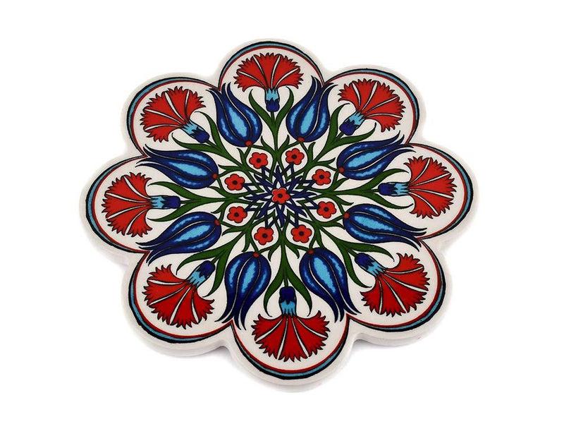 Turkish Trivet Traditional Iznik Design 21 Ceramic Sydney Grand Bazaar 