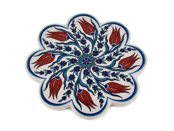 Turkish Trivet Traditional Iznik Design 23 Ceramic Sydney Grand Bazaar 