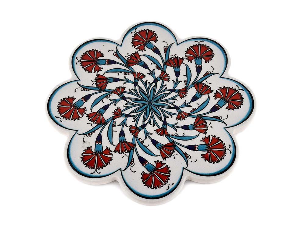 Turkish Trivet Traditional Iznik Design 27 Ceramic Sydney Grand Bazaar 