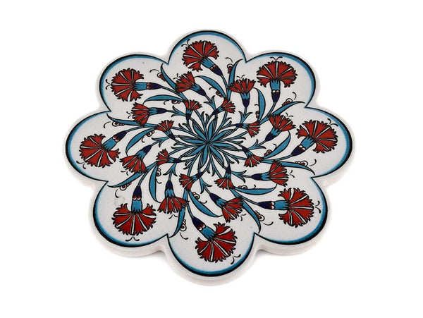 Turkish Trivet Traditional Iznik Design 27 Ceramic Sydney Grand Bazaar 