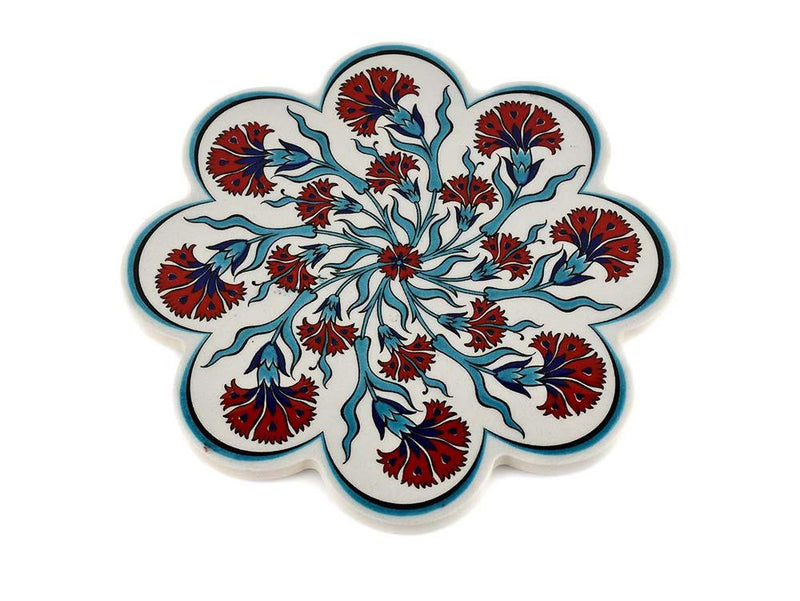 Turkish Trivet Traditional Iznik Design 28 Ceramic Sydney Grand Bazaar 