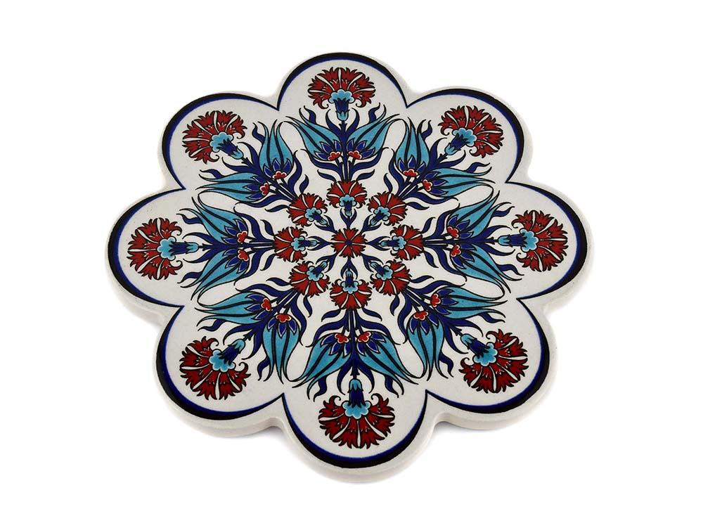Turkish Trivet Traditional Iznik Design 32 Ceramic Sydney Grand Bazaar 