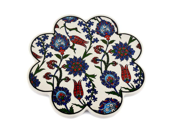 Turkish Trivet Traditional Iznik Design 33 Ceramic Sydney Grand Bazaar 