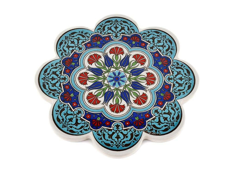Turkish Trivet Traditional Iznik Design 50 Ceramic Sydney Grand Bazaar 