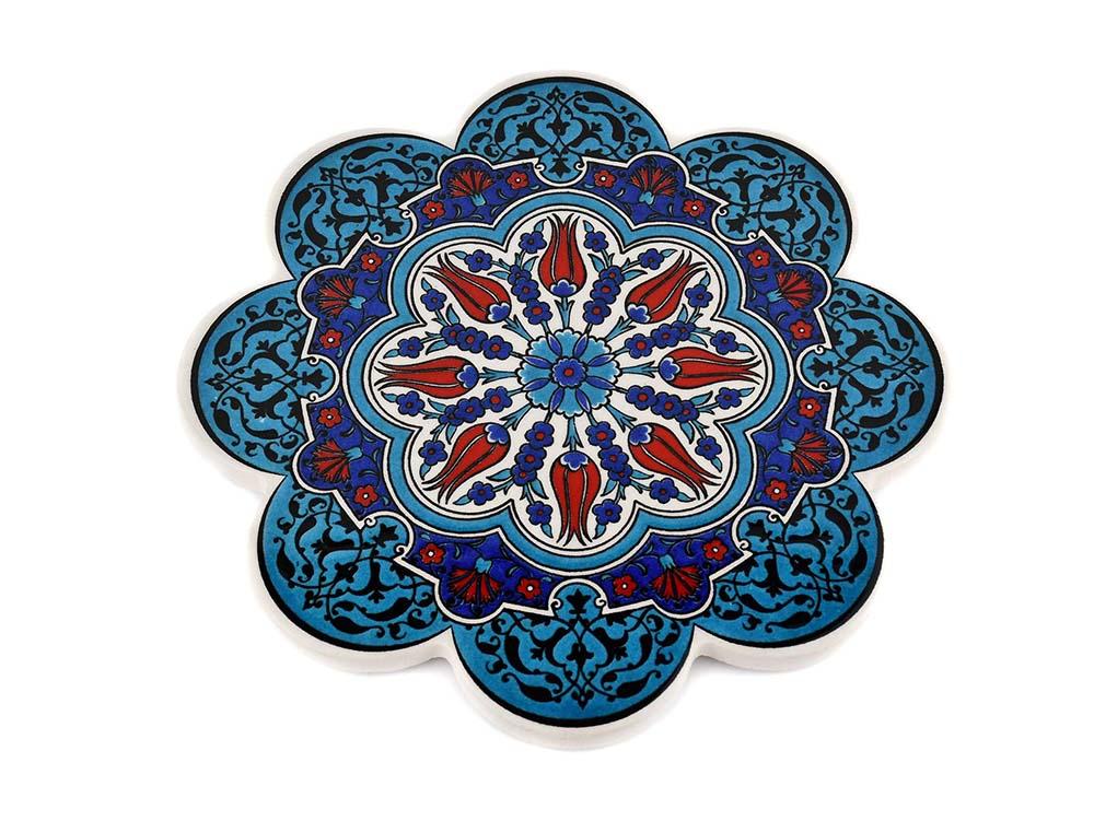 Turkish Trivet Traditional Iznik Design 51 Ceramic Sydney Grand Bazaar 